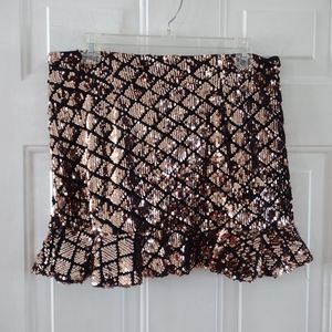 Forever 21 Sequin Skirt. Size L